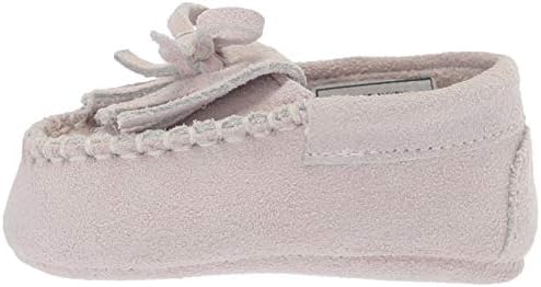 Polo Ralph Lauren Kids baby-girls Mila Moccasin, Light Pink Suede, M000 M US Infant | Image 7