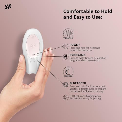 Satisfyer Double Joy Connect vibrations intenses et contrôle par application mobile - 3