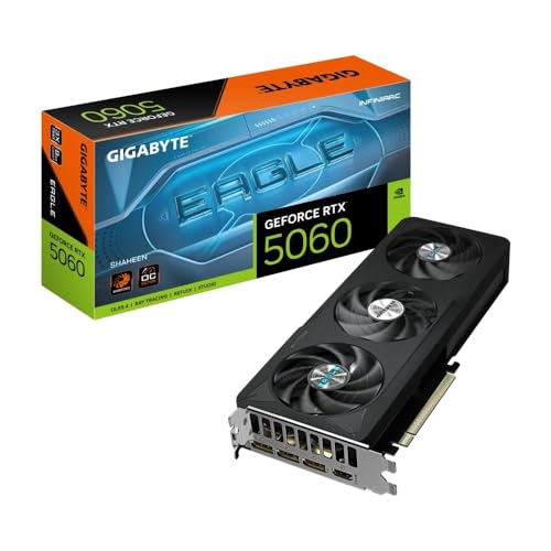 Gigabyte Shaheen WINDFORCE GeForce RTX 5060 8G GPU GDDR7 Infiniarc Edition
