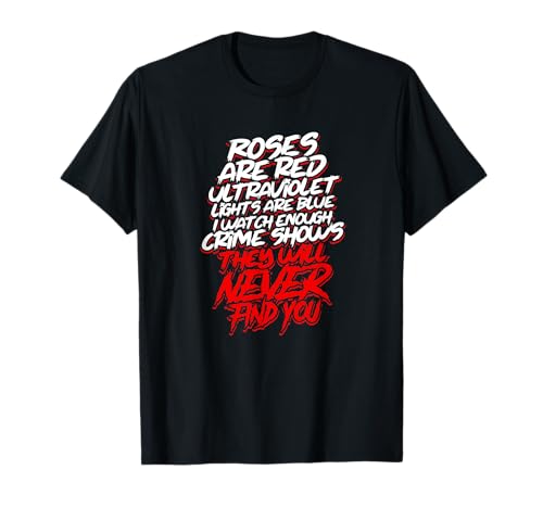 Horror Crime Ultraviolet Lights T-Shirt