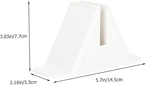 Miniatura 2 de STOBAZA 6 piezas de pantalla base de pantalla para valla divisor de oficina soporte plegable divisor base divisor base de madera base de partición