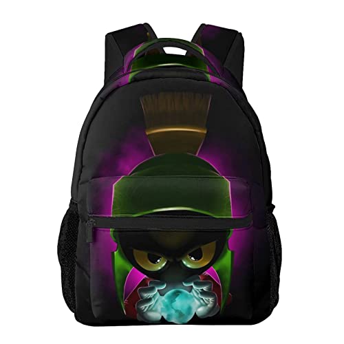 OIUCANP ma-rvin the ma-rtian Backpack,Travel Casual Daypack for Men Women,Multifunction Outdoor Sports Bag