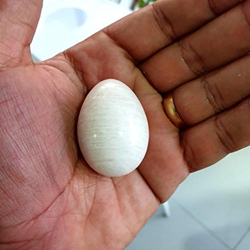 Yoni Egg Pedra Feldspato Natural P/exercício Pompoarismo