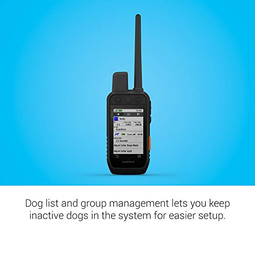 Garmin Alpha 200I Dog Tracking Handheld, Utilizes Inreach Technology, Sunlight-Readable 3.6" Touchscreen (010-02230-50), Black #TOP4