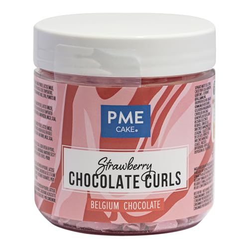 PME Virutas Rizos de Chocolate Fresa Belga 85 g