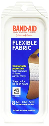 Johnson and Johnson Band-Aid Flex Fabric Travel Pack - 8 Each/pack, 24 Pack