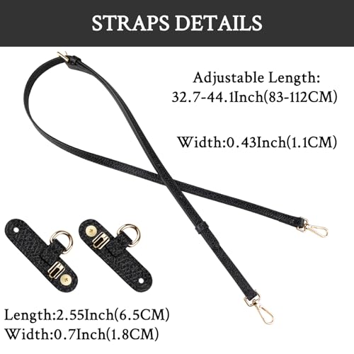 Image of SOPROM Crossbody Strap for Longchamp Pouch with Handle Mini Bag Adjustable Conversion Replacement Kit for Long Champ