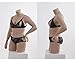 Body Doll Half Body Mannequin Plus Size Fiberglass Mannequin for Women for Pajamas Underwear and Bra Display Dummy Model Display Clothing Display Model(MILLER-S1)