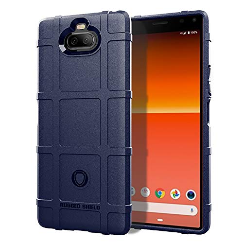 Compatible with Sony Xperia 10 Plus 4G Case,Shockproof Protective Cover,Compatible with Sony Xperia XA3 Ultra TPU Soft Shell Phone Case Cover Blue