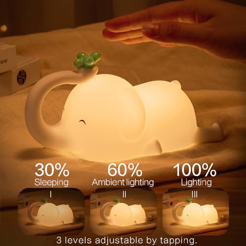 Lámpara de mesa de noche infantil de silicona CYANLUX miniatura 3