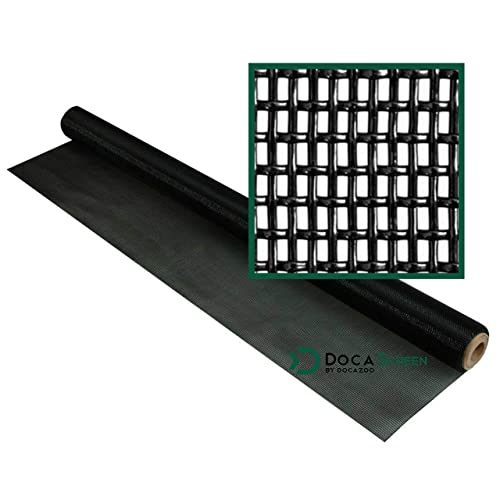 Get Discount Offer DocaScreen Pet Screen – 36” x 25’ Pet Proof Screen – Pet Resistant Screen for Window Screen, Patio Screen, Door Screen, Porch Screen, and Other Screen enclosures – Dog Screen, Cat Screen, and More