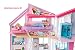 Barbie Casa Malibu, casa de muñecas de dos pisos plegable con muebles...