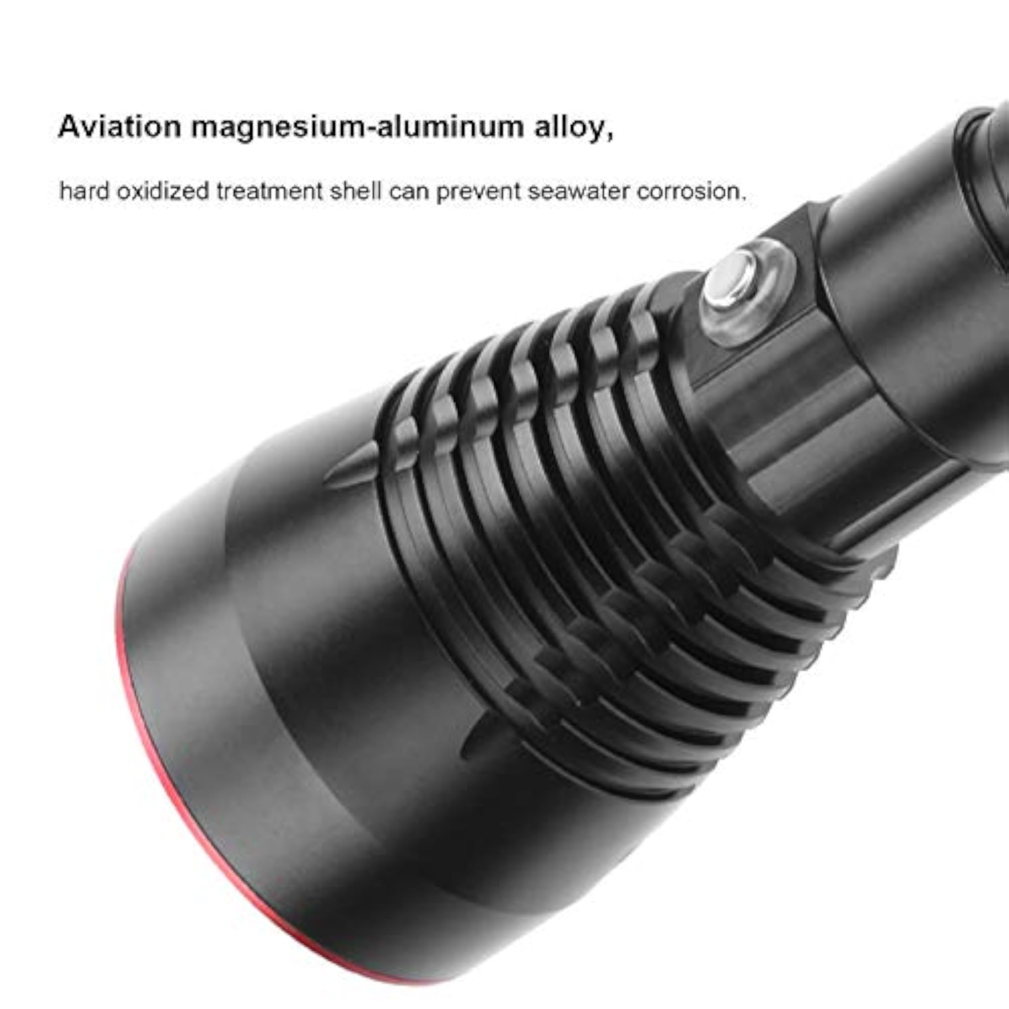 Lightweight IPX8 Waterproof Underwater Flashlight