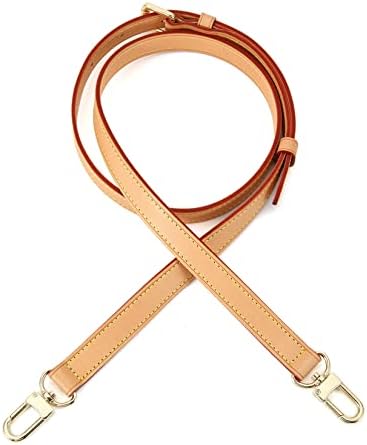 Vachetta skórzany, długi, regulowany pasek do torby Small Speedy, Neverfull, Nano, do noszenia przez ramię, DIY