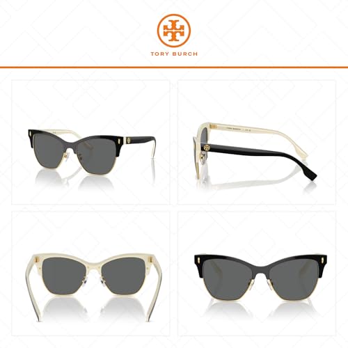 Tory Burch TY7199 Cat Eye Sunglasses for Women +BUNDLE with ACCESSORY EYEWEAR KIT3