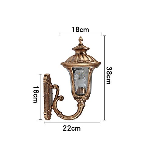 Lampe murale IP65 étanche pour sécuriser les escaliers extérieurs sombres - 8