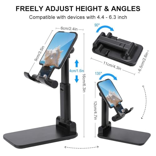 Support de téléphone réglable en forme de coquillages d'été