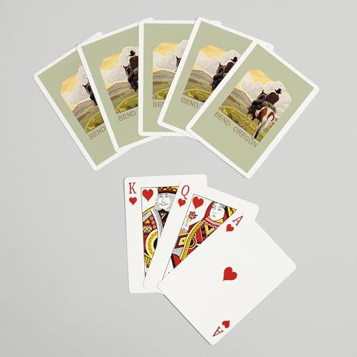 52 Cartas de Póker Cowboy y Caballo, Bend Oregon miniatura 7