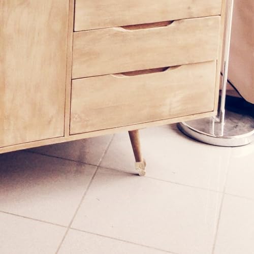 Patas de madera para muebles con diseño europeo vintage para armarios y sillas 6