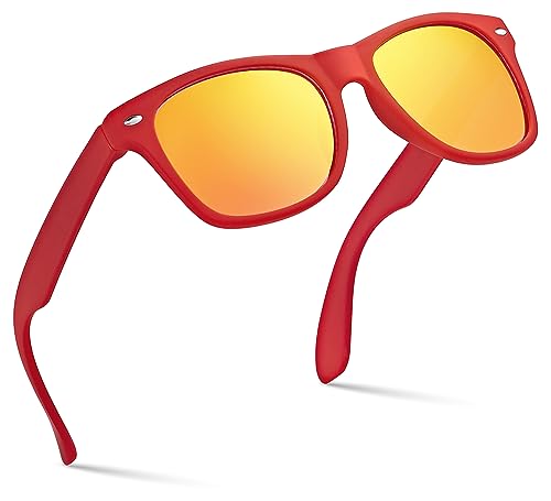Image of Retro Rewind Kids Sunglasses for Boys Girls Age 3-12 - Shatterproof UV400 Toddler Children Sun Glasses