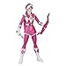 Power Rangers Mighty Morphin Pink Ranger Morphin Hero - Figura de acción de 12 Pulgadas con Accesorio, Inspirado en el Programa de televisión