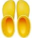 Crocs Classic Rain Boots for Women - Round Toe Silhouette with Chunky Platform, Warm and Elegant Boots Sunflower Men's 2, Women's 4 Medium