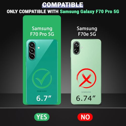 Image of TheGiftKart Back Cover Soft Case for Samsung Galaxy F70 Pro 5G | Best Camera Protection | Inbuilt Dust Plugs & Anti-Slip Grip | Ultra Clear Slim Cover Case for Samsung F70 Pro (Silicone, Transparent)