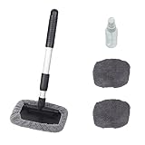 Car Windshield Cleaner Wand Cleaning Kit Interior,Car Window Cleaning Tools for Wiper Fluid and Defo