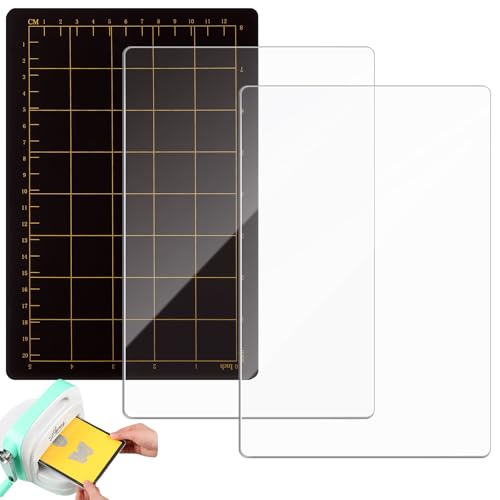 Threehoney 3 Pcs Die Mats Set 6'' x 9