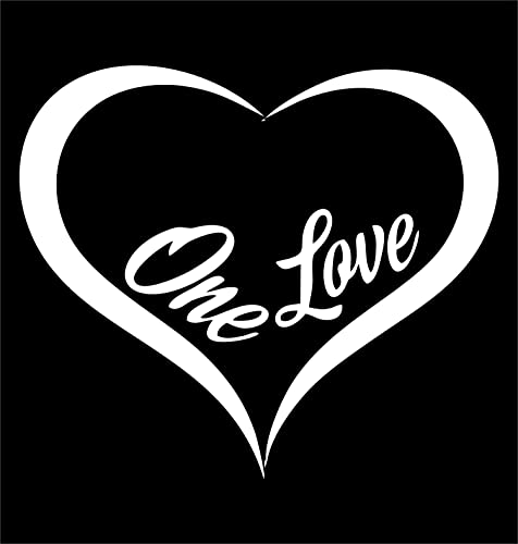 Image of Hangout Hub Hangout-Hub-NP21 Couple Tshirts for Couples | Printed One Love Heart T-Shirts | Men's and Women's Round Neck T-Shirt (Pack of 2, Cotton)