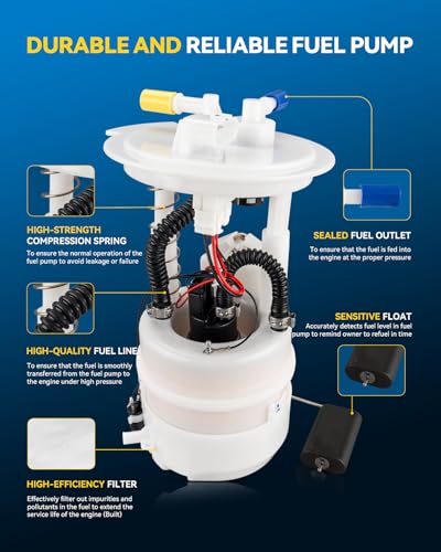 Image of PHILTOP Electric Fuel Pump Assembly FG0987 Fit for Altima, Maxima, Quest