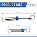 lekudo 2 PCS Car Trunk Automatic Lift Metal Spring, 9.44