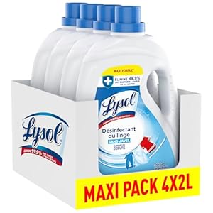 Désinfectant Liquide pour le Linge Lysol - Protège des Virus et Élimine les Odeurs