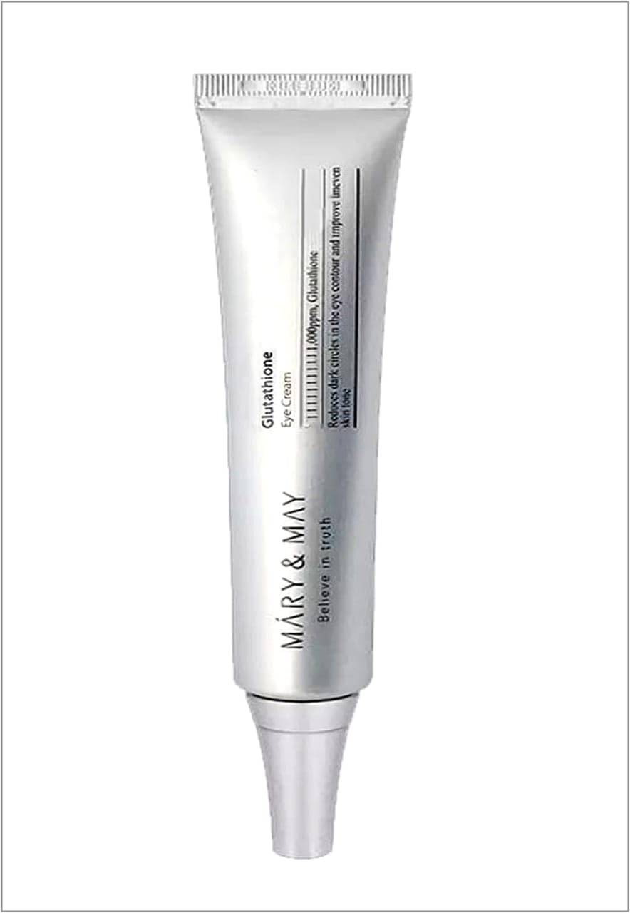 Korean Beauty Mary and May eye cream 12 g mini pack,Glutathione & Niacinamide eye cream, Brightens dark circles : Beauty & Personal Care