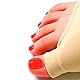 rosenice Hallux Valgus Korrektur Socken, 2 Stück Zehenspreizer mit Gel Gefütterter, Hallux Valgus Schiene, Toe Separator für Damen & Herren, Zehenschutz Großer zeh Geeignet für Ballen