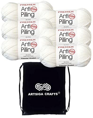 Premier Yarns Anti-Pilling Everyday Snow White 100-1