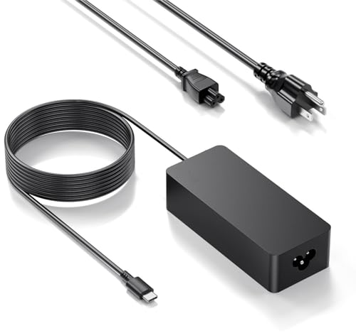 Dongerdi 65W USB C Charger Fit for LG Gram 14 15 16 17, PD Fast Laptop Power Adapter for 14Z90P 14Z90R 14Z90Q 15Z90P 15Z90R 15Z90Q 16Z90P 16Z90R 16Z90Q 17Z90P 17Z90R 17Z90Q 14T90P 16T90P