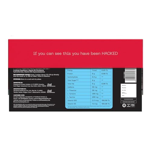Hack Daily Store Hack Daily Energy & Focus Mouth Melt Powder Sachets, - Image 3