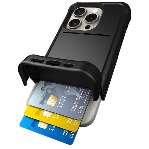 Scooch iPhone 15 Pro Case with Card Holder & RFID Protection