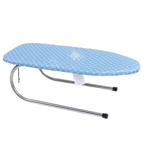 Tabla de planchar de mesa mini plegable con marco de acero resistente 6
