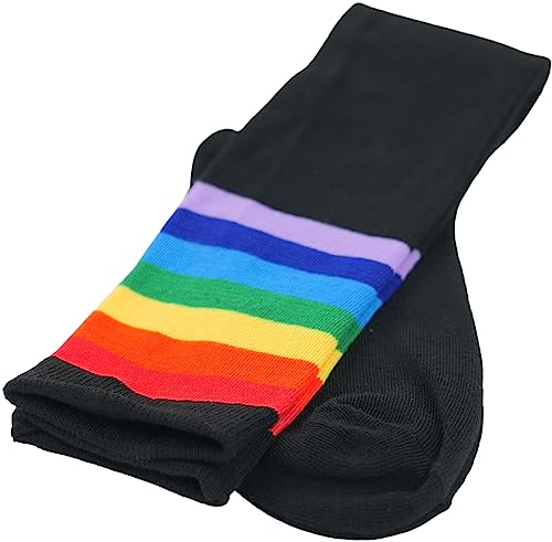 Image of ToBeInStyle Women's Colorful Patterned Design Knee High Socks