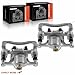 A-Premium Disc Brake Caliper Assembly with Bracket Compatible with Select Hummer Models - H3 2006-2010, H3T 2009-2010 - Rear Driver and Passenger Side, 2-PC Set