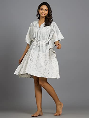 Image of Ravaiyaa - Attitude is everything Womens Soft Crepe Silk Casual Dress Summer Floral Printed Dress Ladies Tank Midi Sundress