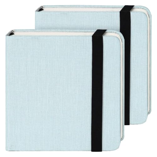 Cuaderno acuarela 12x12 papel algodón 300g prensado caliente pack bloc pintura hojas lisas