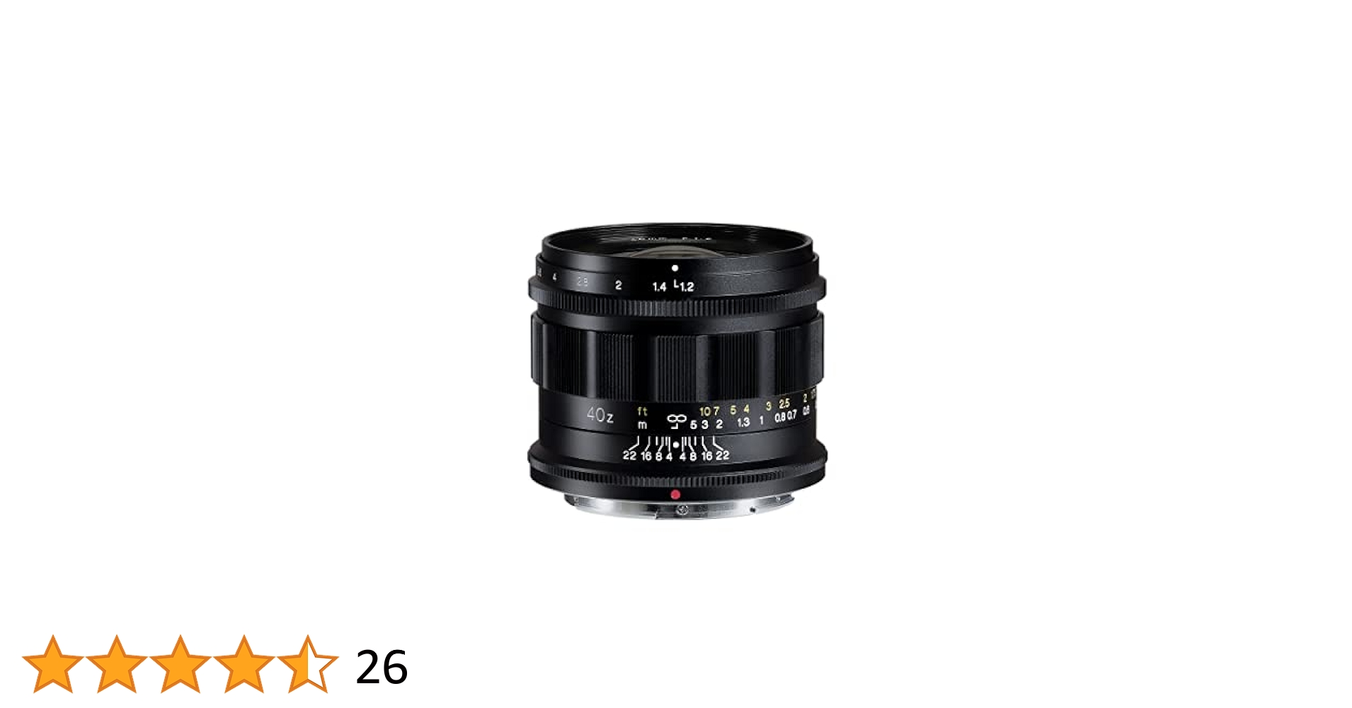 Amazon.co.jp: Voigtlander フォクトレンダー NOKTON 40mm F1.2