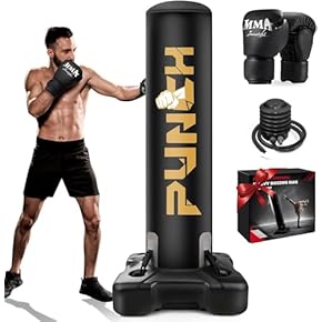 立型サンドバッグ 黒・黄色 Amazon.co.jp: サンドバッグ - ボクシング: スポーツ＆アウトドア