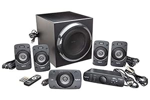 Logitech Z-906 Lautsprechersystem für Heimkino 5.1-Kanal, 500 Watt (Gesamt)