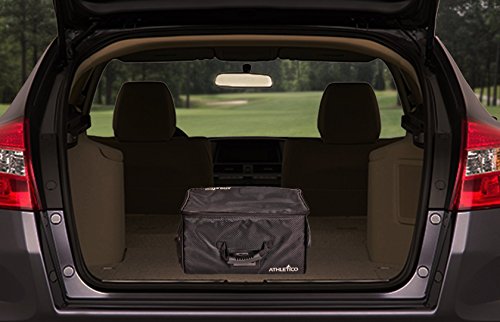 Athletico Golf Trunk Organizer Storage - Car Golf Locker To Store Golf Accessories | Collapsible When Not In Use #TOP6