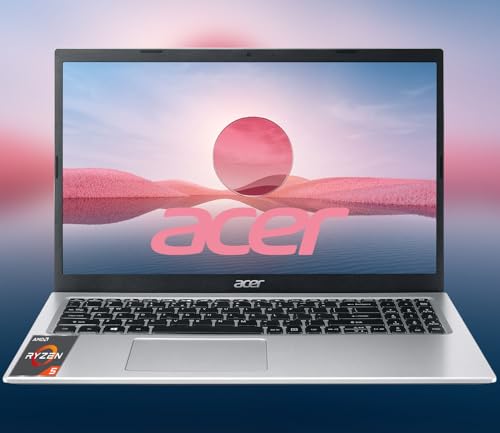 Image of acer Aspire 3 Laptop, 15.6 inch FHD 1920 x 1080 Display, 64GB RAM 4TB SSD, AMD Ryzen 5 Series Processor, WiFi 6, Windows 11 Pro, HD Camera, Backlit Keyboard, Up to 8 Hours Battery Life