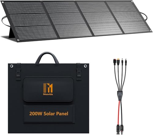 Solarpanel Faltbar 200W ETFE IP68 Wasserdicht foldable Solarmodul Camping